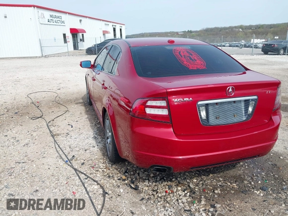 2008 Acura TL with VIN 19UUA66218A014734, listed as a IAAI auction lot 41918201 with 204,779 mi miles. Bid and sale history available at carsss.com. Image 3.