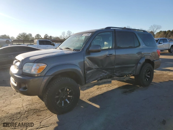 2006 Toyota Sequoia Limited with VIN 5TDBT48A86S268207, listed as a Copart auction lot 42321545 with 245,352 mi miles and Salvage Title. Bid and sale history available at carsss.com. Image 1.