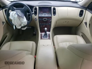 2017 Infiniti QX50 with VIN JN1BJ0RP4HM382093, listed as a Copart auction lot 70749584 with 91,125 mi miles and Salvage Title. Bid and sale history available at carsss.com. Image 8.