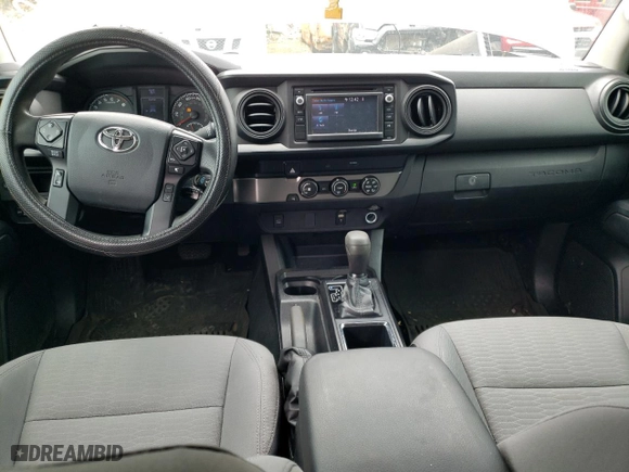 2019 Toyota Tacoma 2WD SR with VIN 5TFAX5GN4KX153084, listed as a Copart auction lot 60751794 with 54,186 mi miles and Salvage Title. Bid and sale history available at carsss.com. Image 8.