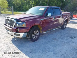 2005 Ford F-150 XLT with VIN 1FTPW125X5FA78690, listed as a IAAI auction lot 41976294 with 200,357 mi miles. Bid and sale history available at carsss.com. Image 2.