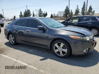 2012 Acura TSX Technology with VIN JH4CU2F62CC020728, listed as a Copart auction lot 54887045 with 66,977 mi miles and Salvage title. Bid and sale history available at DreamBid. Image 4.