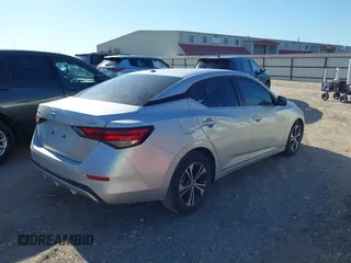2023 Nissan Sentra SV with VIN 3N1AB8CV6PY317577, listed as a IAAI auction lot 42245535 with 9,243 mi miles and . Bid and sale history available at DreamBid. Image 4.
