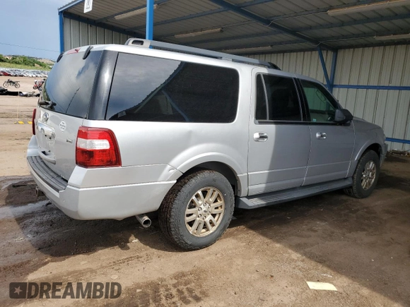 2011 Ford Expedition Max XLT with VIN 1FMJK1J5XBEF16060, listed as a Copart auction lot 59939105 with 180,480 mi miles and Clean title. Bid and sale history available at DreamBid. Image 3.