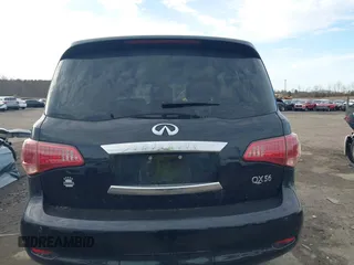 2013 Infiniti QX56 with VIN JN8AZ2NC8D9330158, listed as a IAAI auction lot 41612916 with 124,346 mi miles and . Bid and sale history available at DreamBid. Image 16.