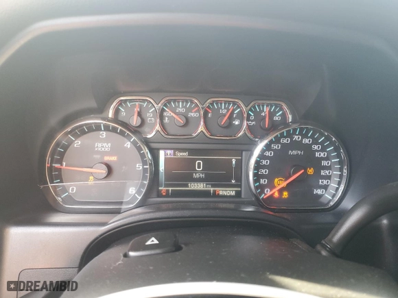 2014 Chevrolet Silverado 1500 LTZ with VIN 3GCUKSEC3EG145630, listed as a Copart auction lot 84111244 with 103,381 mi miles and Salvage Title. Bid and sale history available at carsss.com. Image 9.