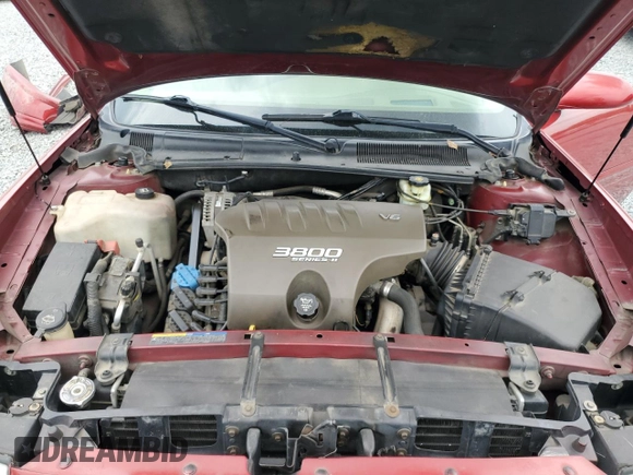 2004 Buick LeSabre Limited with VIN 1G4HR54K44U172611, listed as a Copart auction lot 56369745 with 192,986 mi miles and Salvage title. Bid and sale history available at DreamBid. Image 11.