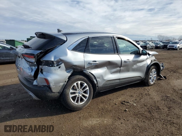 2021 Ford Escape SE with VIN 1FMCU9G61MUA46110, listed as a Copart auction lot 46952005 with 55,979 mi miles and Salvage title. Bid and sale history available at DreamBid. Image 3.