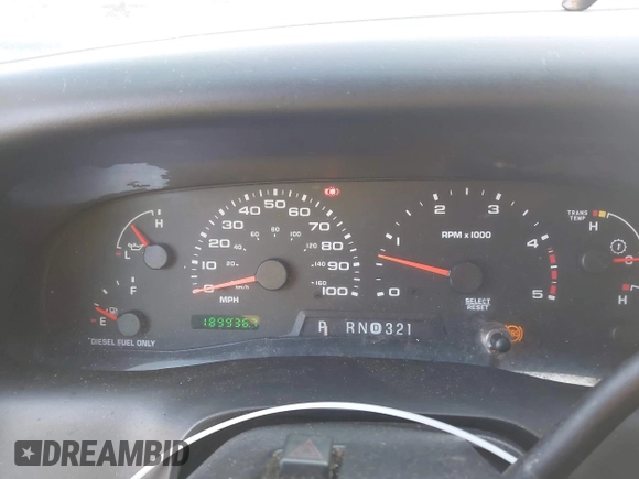 2003 Ford F-250 XL with VIN 1FTNW21P83ED10318, listed as a IAAI auction lot 42138269 with 189,936 mi miles and . Bid and sale history available at carsss.com. Image 7.