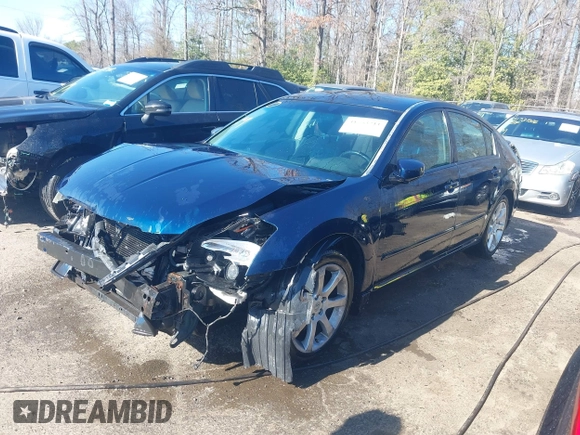 2007 Nissan Maxima 3.5 SE with VIN 1N4BA41E87C814550, listed as a IAAI auction lot 41753211 with 171,740 mi miles. Bid and sale history available at carsss.com. Image 16.