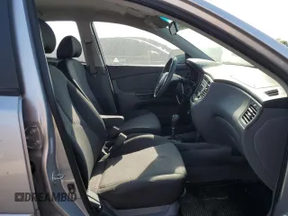 2011 Kia Rio LX with VIN KNADH4A37B6954946, listed as a Copart auction lot 52342385 with 151,984 mi miles and Salvage Title. Bid and sale history available at carsss.com. Image 7.