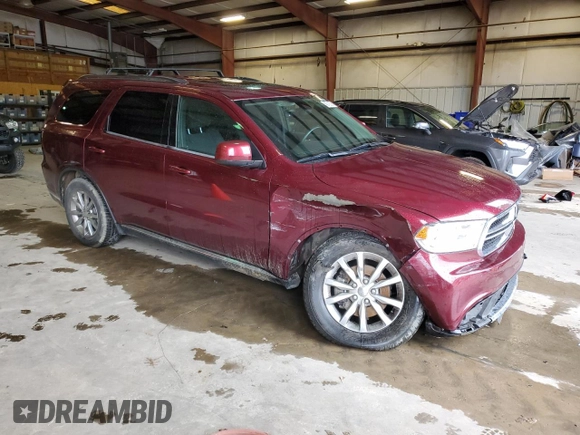 2017 Dodge Durango SXT with VIN 1C4RDJAG2HC606424, listed as a Copart auction lot 45712375 with 117,942 mi miles and Salvage Title. Bid and sale history available at DreamBid. Image 4.