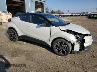 2019 Toyota C-HR XLE z VIN JTNKHMBX4K1061895, wystawiony jako Copart lot #49095605 z przebiegiem 109 974 mil mil oraz Szkody całkowita. Historia ofert i sprzedaży dostępna na DreamBid. Obrazek 4.