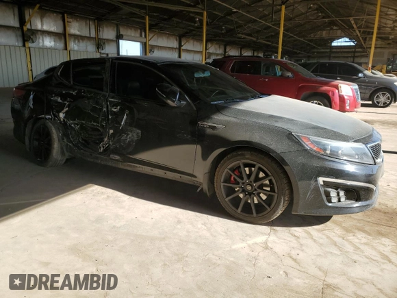 2014 Kia Optima SXL Turbo with VIN 5XXGR4A65EG277764, listed as a Copart auction lot 57944285 with 170,707 mi miles and Salvage title. Bid and sale history available at DreamBid. Image 4.