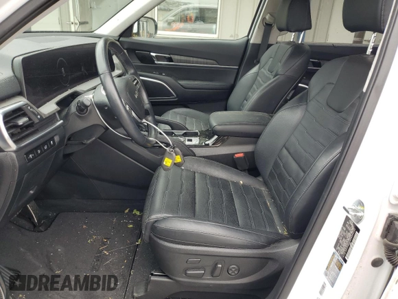 2023 Kia Telluride SX Prestige X-Line z VIN 5XYP5DGC4PG364580, wystawiony jako Copart lot #58479865 z przebiegiem 21 436 mil mil oraz Szkoda całkowita • Salvage title. Historia ofert i sprzedaży dostępna na DreamBid. Obrazek 7.