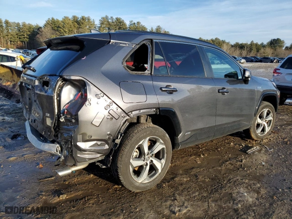 2023 Toyota RAV4 Prime SE with VIN JTMAB3FV3PD158256, listed as a Copart auction lot 42673995 with NaN miles and Salvage Title. Bid and sale history available at carsss.com. Image 3.
