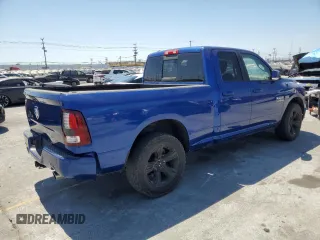 2014 Ram 1500 Sport with VIN 1C6RR7HT8ES460451, listed as a Copart auction lot 66576345 with 109,084 mi miles and Clean title. Bid and sale history available at DreamBid. Image 3.