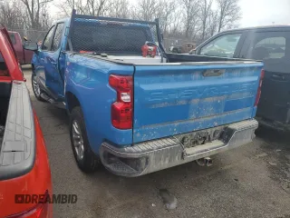 2021 Chevrolet Silverado 1500 LT with VIN 1GCRYDED2MZ159610, listed as a Copart auction lot 88875575 with 96,643 mi miles and Salvage Title. Bid and sale history available at DreamBid. Image 2.