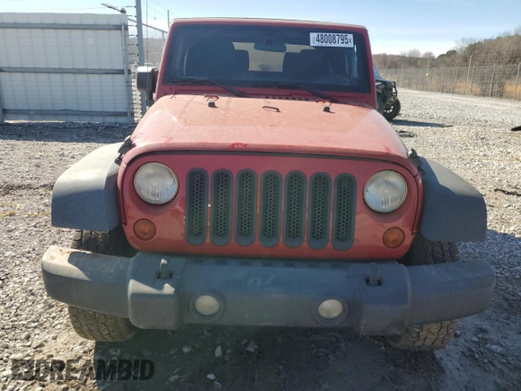 2012 Jeep Wrangler Sport with VIN 1C4AJWAGXCL194071, listed as a Copart auction lot 48008795 with 109,658 mi miles and Salvage title. Bid and sale history available at DreamBid. Image 5.