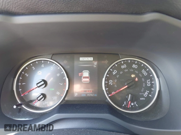 2019 Toyota RAV4 XLE with VIN JTMW1RFV7KD029361, listed as a IAAI auction lot 42087467 with 45,961 mi miles and . Bid and sale history available at DreamBid. Image 7.