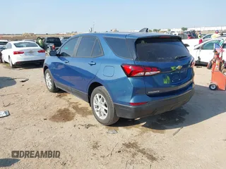 2024 Chevrolet Equinox LS z VIN 3GNAXHEG1RL151909, wystawiony jako IAAI lot #42049954 z przebiegiem 13 883 mil mil oraz . Historia ofert i sprzedaży dostępna na DreamBid. Obrazek 3.