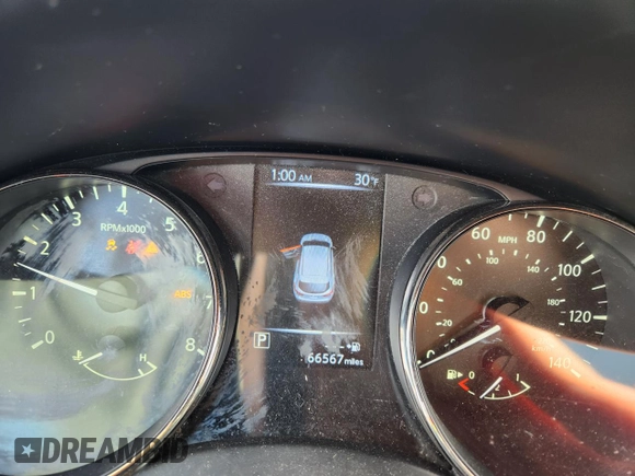 2017 Nissan Rogue Sport SL with VIN JN1BJ1CR6HW118149, listed as a Copart auction lot 43629515 with 66,567 mi miles and Salvage Title. Bid and sale history available at carsss.com. Image 9.