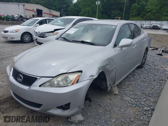 2008 Lexus IS 250 with VIN JTHBK262682074707, listed as a IAAI auction lot 42274768 with 123,804 mi miles and . Bid and sale history available at DreamBid. Image 2.