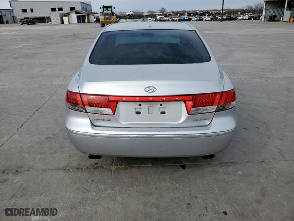 2008 Hyundai Azera Limited with VIN KMHFC46F08A318383, listed as a Copart auction lot 48130475 with 168,293 mi miles and Salvage Title. Bid and sale history available at carsss.com. Image 6.