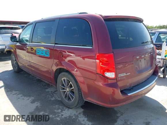 2017 Dodge Grand Caravan SXT with VIN 2C4RDGCG6HR629633, listed as a IAAI auction lot 41997303 with 128,898 mi miles and . Bid and sale history available at DreamBid. Image 3.