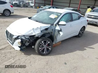 2021 Nissan Sentra SV with VIN 3N1AB8CV1MY301024, listed as a IAAI auction lot 41780498 with 65,033 mi miles and . Bid and sale history available at DreamBid. Image 2.