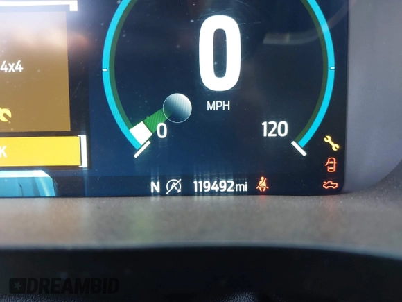 2021 Ford F-150 XL with VIN 1FTFW1E81MFA28258, listed as a IAAI auction lot 42402411 with 119,492 mi miles and . Bid and sale history available at DreamBid. Image 7.