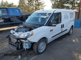 2022 Ram ProMaster City Wagon with VIN ZFBHRFAB0N6W63572, listed as a Copart auction lot 86903314 with 29,601 mi miles and Salvage Title. Bid and sale history available at carsss.com. Image 1.