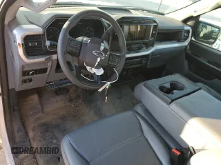 2023 Ford F-150 XL with VIN 1FTMF1C59PKE40505, listed as a Copart auction lot 87022404 with Not Provided miles and Salvage Title. Bid and sale history available at carsss.com. Image 8.