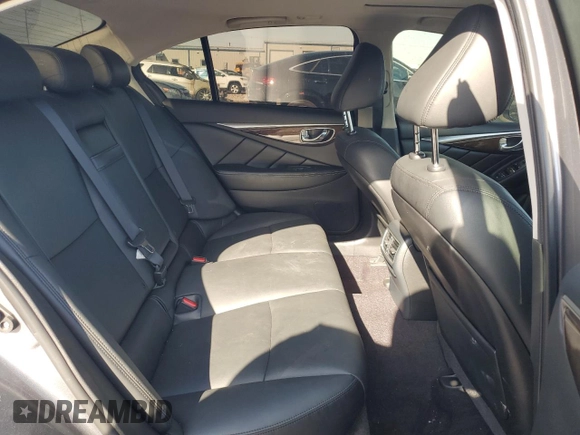 2018 Infiniti Q50 Sport with VIN JN1EV7AR3JM442233, listed as a Copart auction lot 51812365 with 41,335 mi miles and Salvage Title. Bid and sale history available at DreamBid. Image 10.
