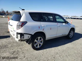 2013 Toyota RAV4 EV with VIN 2T3YL4DV9DW002242, listed as a Copart auction lot 87971525 with 71,116 mi miles and Salvage Title. Bid and sale history available at carsss.com. Image 3.
