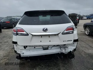 2014 Lexus RX 450h with VIN JTJZB1BA6E2009808, listed as a Copart auction lot 70686484 with 121,225 mi miles and Salvage title. Bid and sale history available at DreamBid. Image 6.