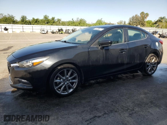 2018 Mazda 3 Touring with VIN 3MZBN1V38JM245479, listed as a Copart auction lot 52647885 with 65,045 mi miles and Clean Title. Bid and sale history available at DreamBid. Image 1.