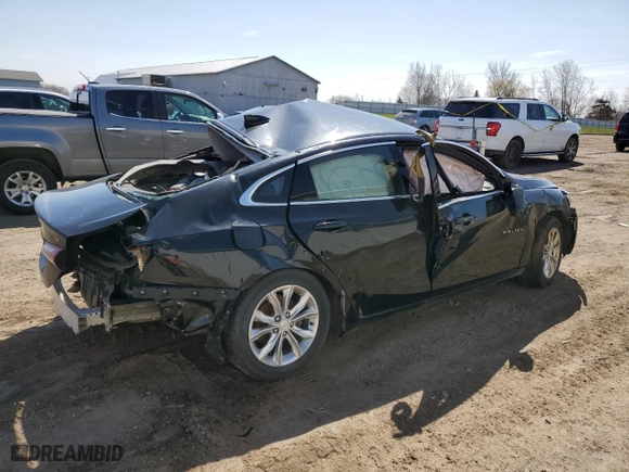 2019 Chevrolet Malibu LT with VIN 1G1ZD5ST6KF158433, listed as a Copart auction lot 49264265 with 0 mi miles and Clean Title. Bid and sale history available at carsss.com. Image 3.