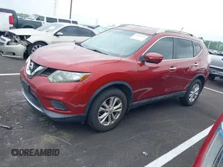 2015 Nissan Rogue SL with VIN 5N1AT2MV0FC778590, listed as a IAAI auction lot 42059832 with 197,167 mi miles and . Bid and sale history available at carsss.com. Image 17.