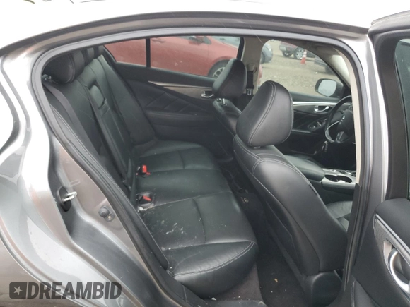 2014 Infiniti Q50 Hybrid Sport with VIN JN1AV7AP9EM691347, listed as a Copart auction lot 84861304 with Not Provided miles and Salvage Title. Bid and sale history available at carsss.com. Image 10.