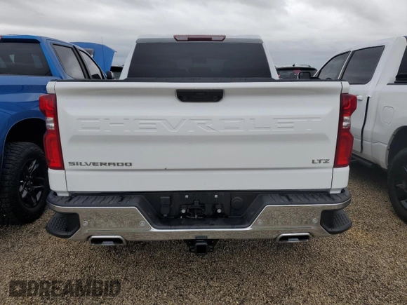 2024 Chevrolet Silverado 1500 LTZ with VIN 1GCUDGEL0RZ284630, listed as a Copart auction lot 74269294 with 5,027 mi miles and Non Repairable. Bid and sale history available at DreamBid. Image 6.