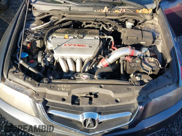 2004 Acura TSX w/Navigation with VIN JH4CL96984C000085, listed as a IAAI auction lot 41412527 with 217,532 mi miles. Bid and sale history available at carsss.com. Image 10.