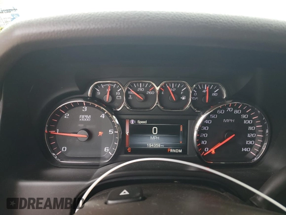 2015 GMC Yukon SLE with VIN 1GKS1AKC7FR119871, listed as a Copart auction lot 43586315 with 194,358 mi miles and Salvage Title. Bid and sale history available at carsss.com. Image 9.