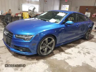 2018 Audi S7 Prestige with VIN WAU2FAFC9JN006797, listed as a IAAI auction lot 41554710 with 69,900 mi miles. Bid and sale history available at carsss.com. Image 2.