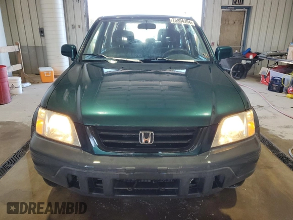 2000 Honda CR-V EX with VIN JHLRD1861YC029191, listed as a Copart auction lot 75894204 with 255,276 mi miles and Salvage Title. Bid and sale history available at carsss.com. Image 5.
