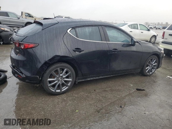 2021 Mazda Mazda3 Hatchback Preferred with VIN JM1BPBLL2M1348842, listed as a Copart auction lot 81606434 with 22,882 mi miles and Clean Title. Bid and sale history available at carsss.com. Image 3.