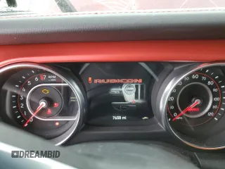 2021 Jeep Gladiator Rubicon с VIN 1C6JJTBG9ML518410, выставлен на аукционе Copart как лот 88878345 с пробегом 7 658 миль миль и Списание • Salvage title. История ставок и продаж доступна на DreamBid. Изображение 9.