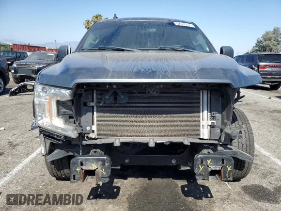 2020 Ford F-150 XL with VIN 1FTEW1C50LKD28240, listed as a Copart auction lot 62553355 with 88,508 mi miles and Salvage title. Bid and sale history available at DreamBid. Image 5.