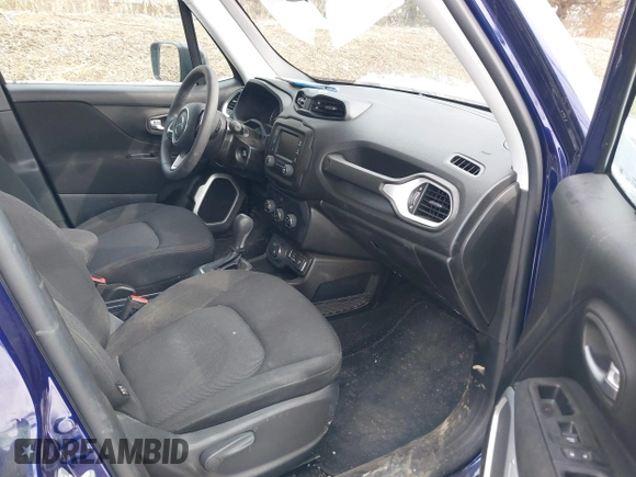 2020 Jeep Renegade Sport with VIN ZACNJBAB3LPL83927, listed as a IAAI auction lot 41612868 with 60,148 mi miles and . Bid and sale history available at DreamBid. Image 5.