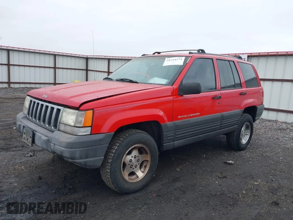 1996 Jeep Grand Cherokee Laredo with VIN 1J4GZ58Y3TC350926, listed as a IAAI auction lot 41224374 with 266,833 mi miles. Bid and sale history available at carsss.com. Image 2.